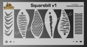 Scale v4 Mesh Fishing Lure Airbrush Stencil – Whitmore Farm