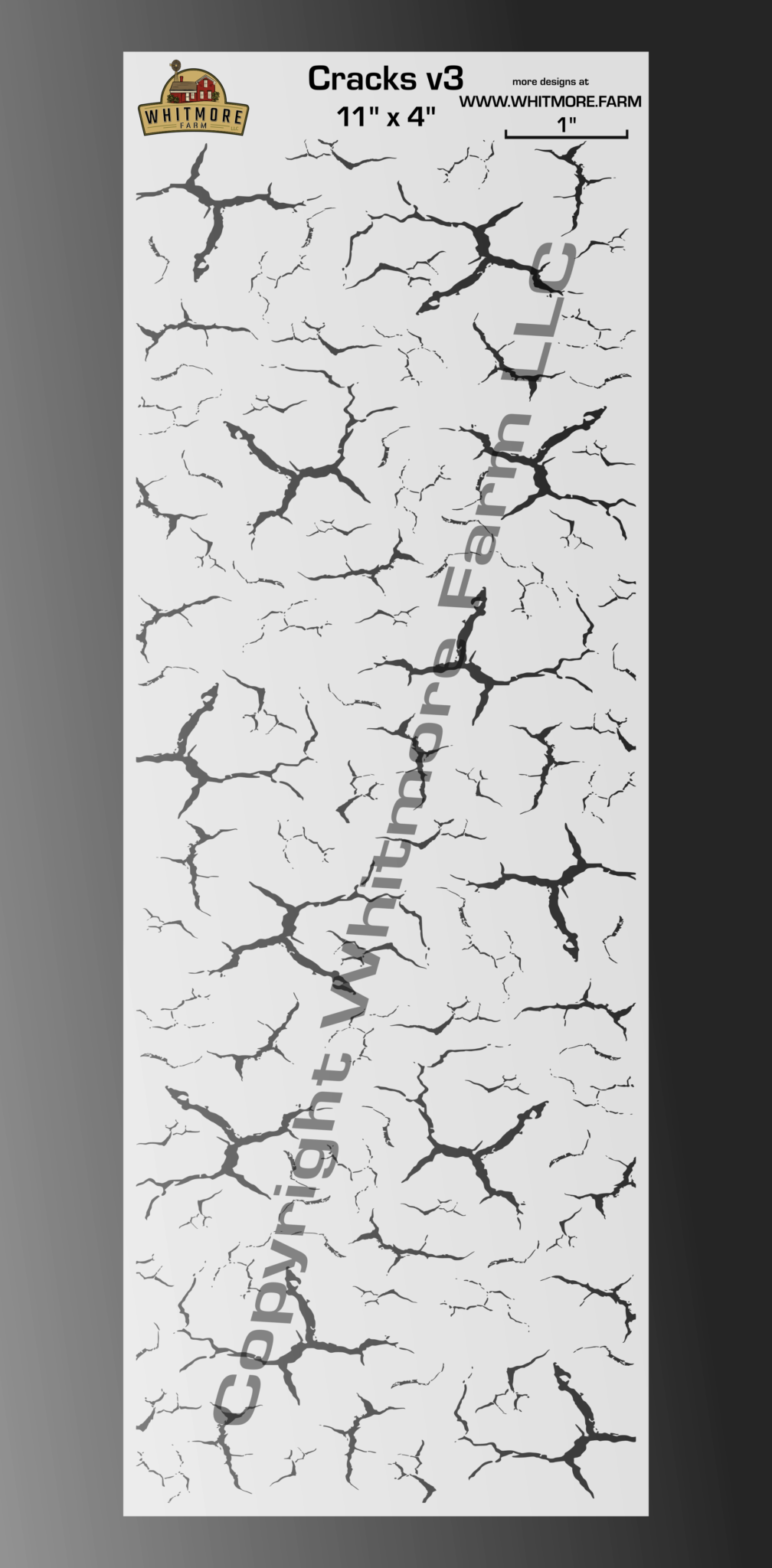 cracks-v3-large-format-mesh-fishing-lure-airbrush-stencil-11-x-4